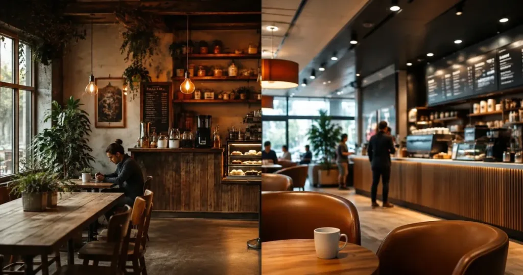 Local vs Chain Cafes