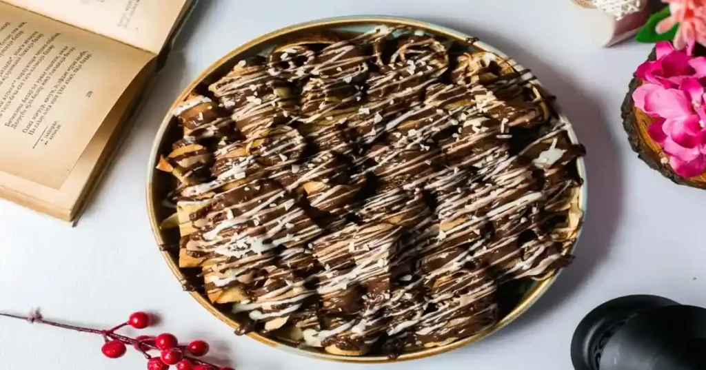 Chocizza at the chocolate room