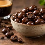 Chocolate covered espresso beans